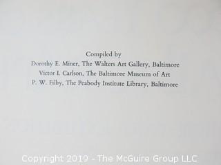 Book Title: "Two Thousand Years of Calligraphy - A Comprehensive Catalog; 1965; A Three Part Exhibition organized by The Baltimore Museum of Art, Peabody Institute Library and Walters Art Gallery