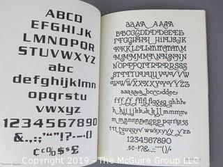 Book Title: "Modern Display Alphabets"; authored by Paul E. Kennedy; published by Dover, New York