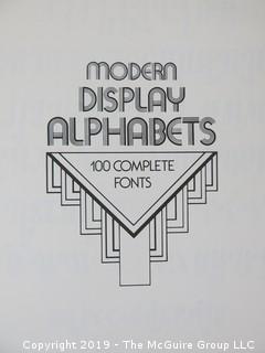 Book Title: "Modern Display Alphabets"; authored by Paul E. Kennedy; published by Dover, New York