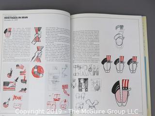 Book Title: "Designing Pictorial Symbols"; authored by Nigel Holmes with Rose DeNeve; published by Watson-Guptill; 1985