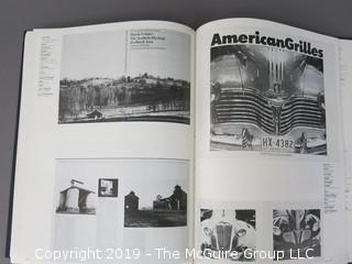 Book Title: "AIGA Graphic Design USA: 1 -The Annual of the American Institute of Graphic Arts"; authored by C. Ray Smith; designed by Miho; published by Watson-Giptill, New York;  1980