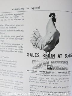 Book Title: The Technique of Advertising Production" authored by Thomas Blaine Stanley; published by Prentice-Hall, New York;  1940