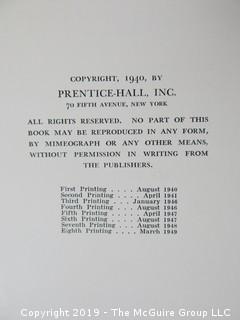 Book Title: The Technique of Advertising Production" authored by Thomas Blaine Stanley; published by Prentice-Hall, New York;  1940