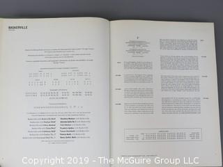 Book Title: "Vol. I and II; Graphic Arts Typebooks (serif faces, sans serifs, square serifs and misc. faces); the specimen book of Graphics Arts Typographers, Inc., New York; 1965 