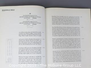 Book Title: "Vol. I and II; Graphic Arts Typebooks (serif faces, sans serifs, square serifs and misc. faces); the specimen book of Graphics Arts Typographers, Inc., New York; 1965 