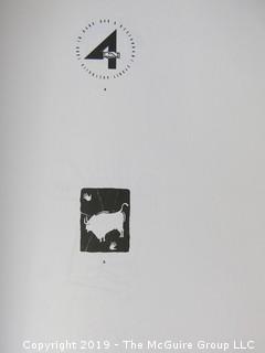 Book Title: "Graphics Logo 1: The International Survey of Logo Design"; creative director and publisher B. Martin Pedersen; printed by Graphics Press Corp. of Switzerland; 1991