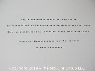 Book Title: "Graphics Logo 1: The International Survey of Logo Design"; creative director and publisher B. Martin Pedersen; printed by Graphics Press Corp. of Switzerland; 1991