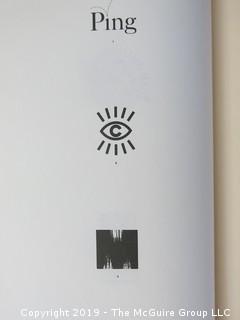 Book Title: "Graphics Logo 1: The International Survey of Logo Design"; creative director and publisher B. Martin Pedersen; printed by Graphics Press Corp. of Switzerland; 1991