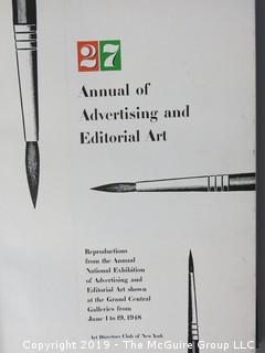 Book Title: Art Directors 27: The Annual of Advertising and Editorial Art; published by the Art Directors Club of New York; 1948