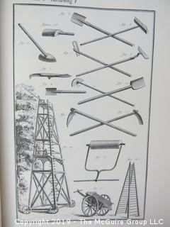 Book Title: "A Diderot Pictorial Encyclopedia of Trades and Industry: Vol. I"; authored by Denis Diderot;  published by Dover; 1959