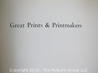 Book Title: "Great Prints and Printmakers"; authored by Herman J. Wechsler; published by Harry N. Abrams, New York; 1967  WILL SHIP