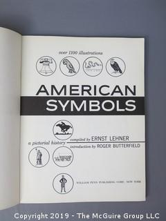 Book Title: "American Symbols"; compiled by Ernst Lehner; published by William Penn; 1957