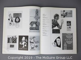 Book Title: "Advertising Art: International; 1961-62; Compiled by the Editors of Studio Books, London; published by Hastings House, New York; 1961