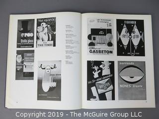 Book Title: "Advertising Art: International; 1961-62; Compiled by the Editors of Studio Books, London; published by Hastings House, New York; 1961