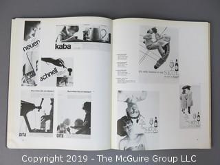 Book Title: "Advertising Art: International; 1961-62; Compiled by the Editors of Studio Books, London; published by Hastings House, New York; 1961