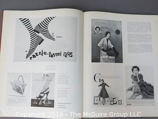 Book Title: "Graphis Annual: 1956-57; International Advertising Art; edited by Amstutz and Herdeg; published by Graphis Press; distributed in USA by Hastings House; 1956