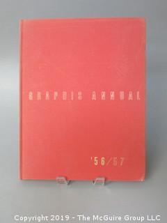 Book Title: "Graphis Annual: 1956-57; International Advertising Art; edited by Amstutz and Herdeg; published by Graphis Press; distributed in USA by Hastings House; 1956