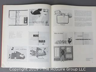 Book Title: "Graphis Annual: 1956-57; International Advertising Art; edited by Amstutz and Herdeg; published by Graphis Press; distributed in USA by Hastings House; 1956