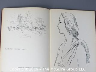 Book Title: "Master Drawings in Line"; authored by Bryan Holme; published by The Studio Publications, London; 1948