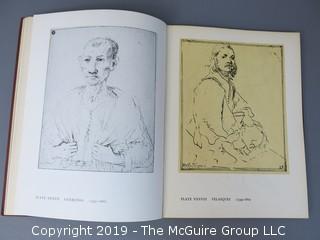 Book Title: "Master Drawings in Line"; authored by Bryan Holme; published by The Studio Publications, London; 1948