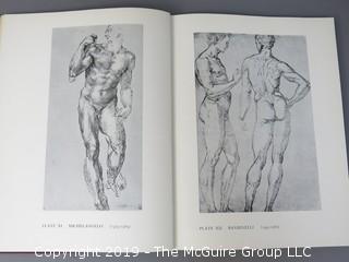 Book Title: "Master Drawings in Line"; authored by Bryan Holme; published by The Studio Publications, London; 1948