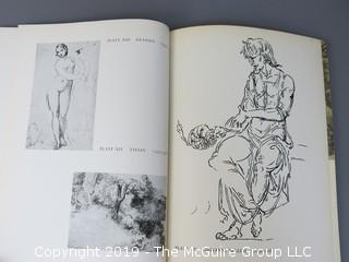 Book Title: "Master Drawings in Line"; authored by Bryan Holme; published by The Studio Publications, London; 1948