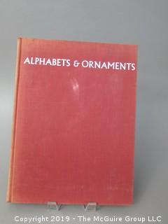 Alphabets & ornaments by Ernst Lehner GREAT SOURCE ON PRINTING HISTORY