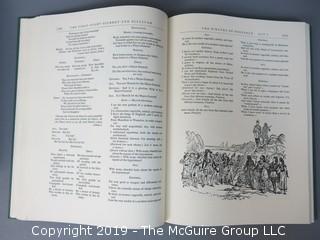 Book Title: "The First Night: Gilbert and Sullivan"; containing complete librettos of the fourteen operas, exactly as presented at their premiere performances; together with facsimiles of the First Night Programmes; published by The Heritage Press, New York; 1958 