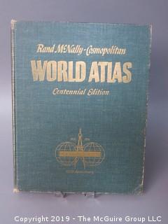 Book Title: "Rand McNally - Cosmopolitan World Atlas: Centennial Edition; 1950