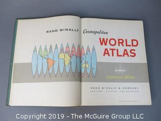 Book Title: "Rand McNally - Cosmopolitan World Atlas: Centennial Edition; 1950