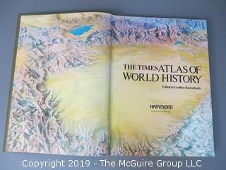 Book Title: "Atlas of World History"; edited by Geoffrey Barraclough; published by The Times; London; 1979