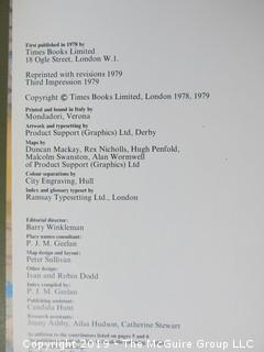 Book Title: "Atlas of World History"; edited by Geoffrey Barraclough; published by The Times; London; 1979