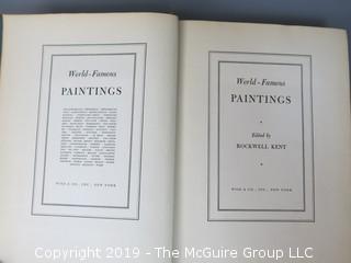 Book Title: "World Famous Paintings"; edited by Rockwell Kent; published by William H. Wise and Co., USA; 1939