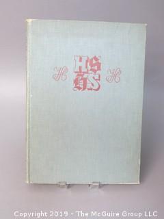 Book Title: "Hoffmanns Schriftatlas" printed in Germany; 1952 