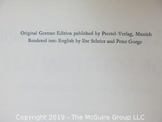 Book Title: "The Golden Gospels of Echternach: Plates in Color and Monochrome; published by Frederick A. Praeger; New York; 1957