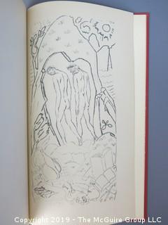 Book Title: "Ecclesiastes: With a Wood Engraving and Eight Trial Drawings"; designed and directed by Lester Douglas; printed by letterpress and lithography; Judd and Detweiler, Washington DC; 1958 