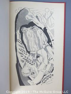 Book Title: "Ecclesiastes: With a Wood Engraving and Eight Trial Drawings"; designed and directed by Lester Douglas; printed by letterpress and lithography; Judd and Detweiler, Washington DC; 1958 