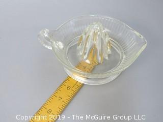 Clear Glass Juicer/Reamer