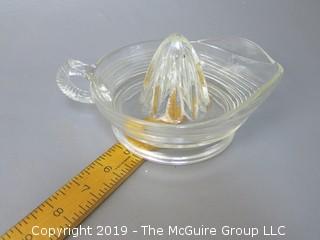 Clear Glass Juicer/Reamer