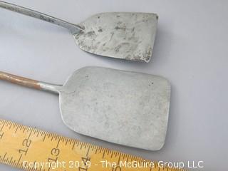 (2) Hand Forged Spatulas