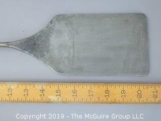 Very Large Hand Forged Iron Spatula