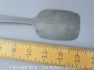 Wood Forged Iron Spatula with Wood Handle