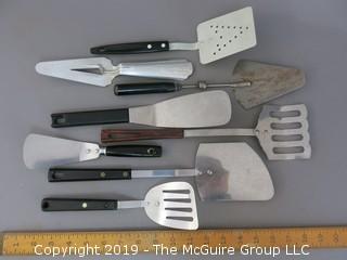 Collection of (8) Spatulas