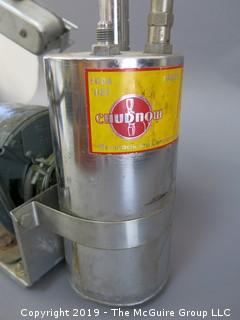 1958 Coca-Cola Soda Fountain Machine; appears mostly intact, includes original carbonator that powers up