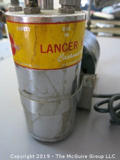 1958 Coca-Cola Soda Fountain Machine; appears mostly intact, includes original carbonator that powers up