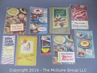 Curated Collection of Food Manufacturer Recipe Pamphlets, etc. 