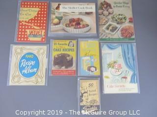 Curated Collection of Food Manufacturer Recipe Pamphlets, etc. 