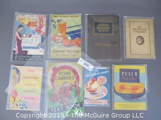 Curated Collection of Food Manufacturer Recipe Pamphlets, etc. 