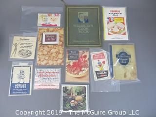 Curated Collection of Food Manufacturer Recipe Pamphlets, etc.