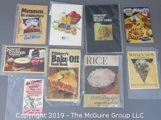 Curated Collection of Food Manufacturer Recipe Pamphlets, etc. 